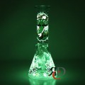 WATER PIPE GLOW IN DARK BEAKER WP1287 1CT